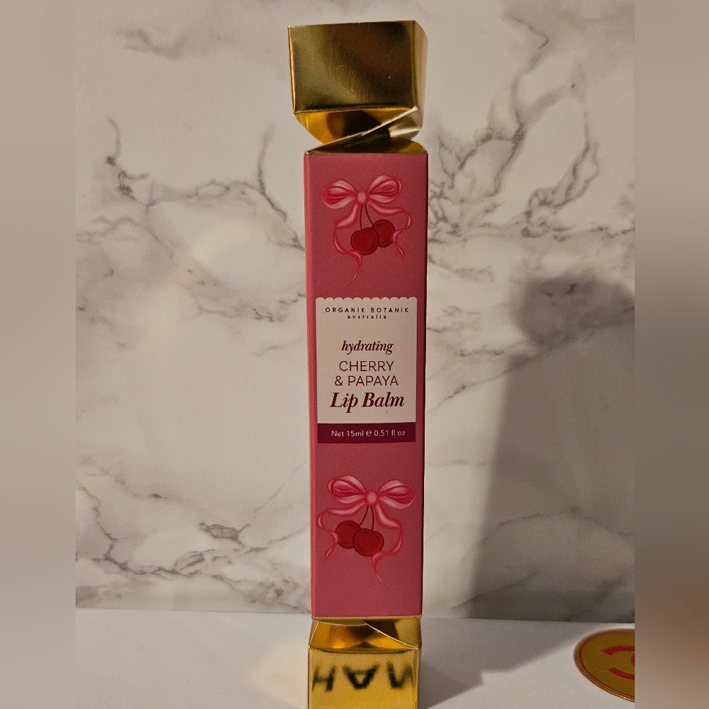 Organik Botanik - Cherry Papaya Lip Balm